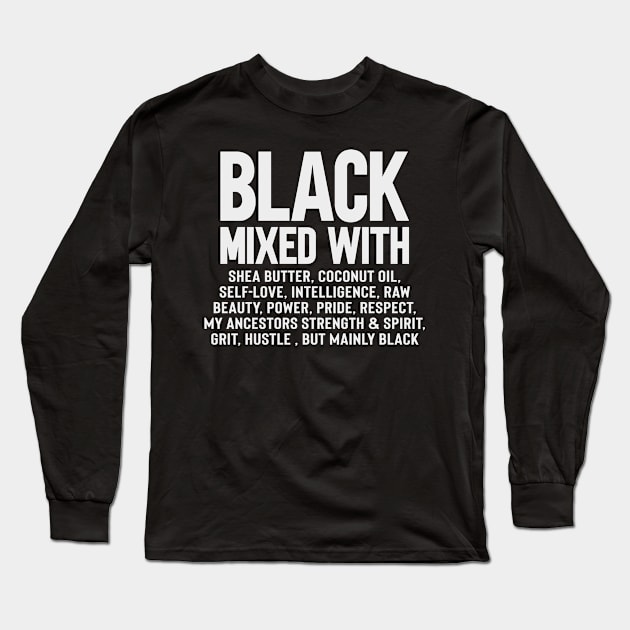 Black mixed with Long Sleeve T-Shirt by armodilove